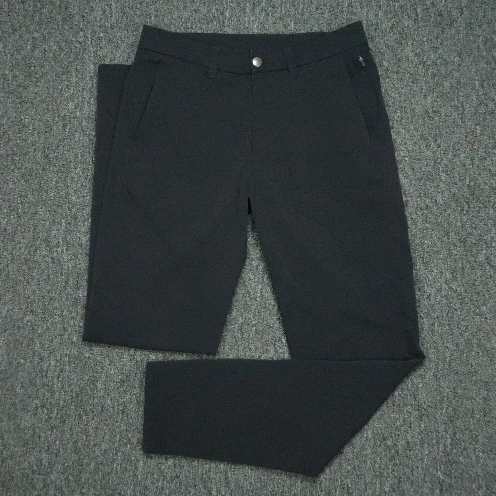 Lululemon Pants Men 30x30 Blue Commission Slim Fit Ventlight Zip‎ Pocket